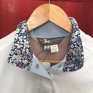 Ladies equestrian show shirt.